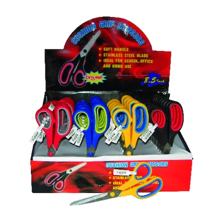 Diamond Visions Diamond Visions Stainless Steel Grip Scissors 48 pc SC-0179